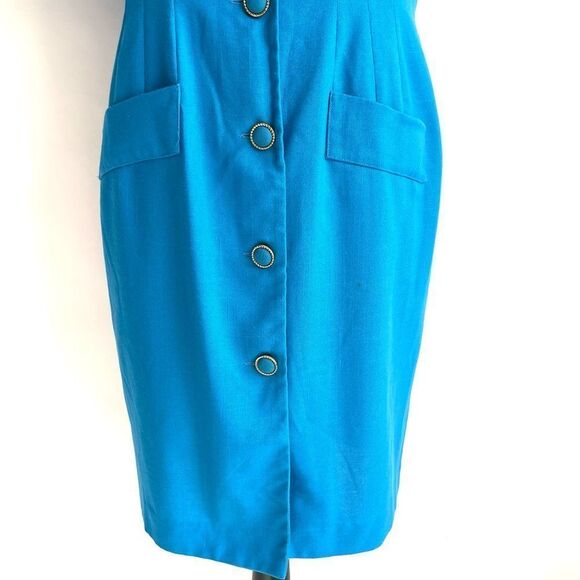 VTG 80s Debra Martin Dress - Picture 3 of 5